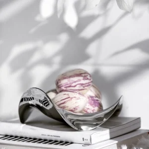 Stainless Steel Dish Serving Bowl Decorative Tray for Fruit Dessert Snack Home Décor Table Decoration Scandinavian Style Gifts