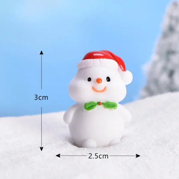 1 Piece Resin C=hristmas Ornaments Decorations Panda Rabbit Snowman Santa Claus Snowmen In All Shapes And Sizes - Image 5