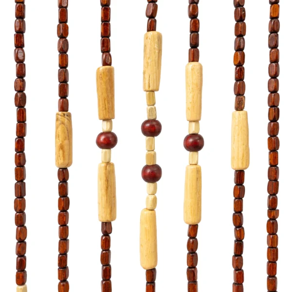 Wooden Bead Curtain: Stylish, Durable, and Symbolic Home Décor for Luck and Prosperity - Image 2