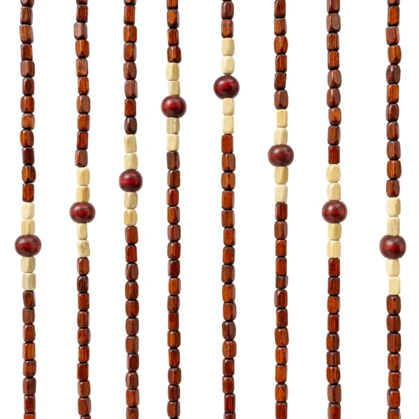 Wooden Bead Curtain: Stylish, Durable, and Symbolic Home Décor for Luck and Prosperity - Image 5