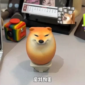 Adorable Shiba Inu Bobblehead Figurine - Custom-made Miniature Dog Statue for Décor home decor fairy garden