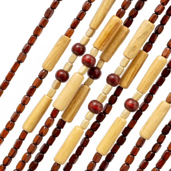 Wooden Bead Curtain: Stylish, Durable, and Symbolic Home Décor for Luck and Prosperity - Image 4